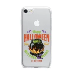 Witch Cauldron IPhone Case -Wrap & Case Store Witch Cauldron iPhone 7 Bumper Case on Silver iPhone