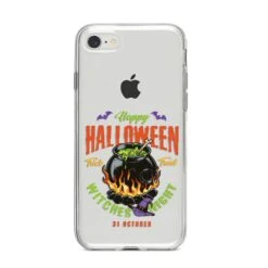 Witch Cauldron IPhone Case -Wrap & Case Store Witch Cauldron iPhone 8 Bumper Case on Silver iPhone