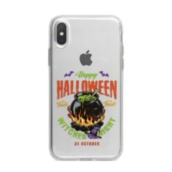 Witch Cauldron IPhone Case -Wrap & Case Store Witch Cauldron iPhone X Bumper Case on Silver iPhone Alternative Image 1