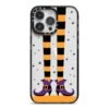 Witch Legs IPhone Case -Wrap & Case Store Witch Legs iPhone 14 Pro Max Black Impact Case on Silver phone
