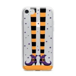 Witch Legs IPhone Case -Wrap & Case Store Witch Legs iPhone 7 Bumper Case on Silver iPhone
