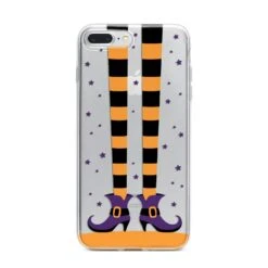 Witch Legs IPhone Case -Wrap & Case Store Witch Legs iPhone 7 Plus Bumper Case on Silver iPhone