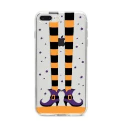 Witch Legs IPhone Case -Wrap & Case Store Witch Legs iPhone 8 Plus Bumper Case on Silver iPhone