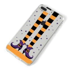 Witch Legs IPhone Case -Wrap & Case Store Witch Legs iPhone 8 Plus Bumper Case on Silver iPhone Alternative Image