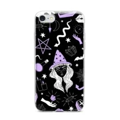 Witch IPhone Case -Wrap & Case Store Witch iPhone 7 Bumper Case on Silver iPhone