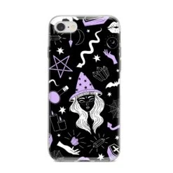 Witch IPhone Case -Wrap & Case Store Witch iPhone 8 Bumper Case on Silver iPhone