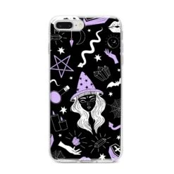 Witch IPhone Case -Wrap & Case Store Witch iPhone 8 Plus Bumper Case on Silver iPhone