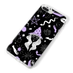 Witch IPhone Case -Wrap & Case Store Witch iPhone 8 Plus Bumper Case on Silver iPhone Alternative Image