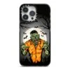 Zombie Night IPhone Case -Wrap & Case Store Zombie Night iPhone 14 Pro Max Black Impact Case on Silver phone