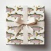 Rainbow Trout Pattern Wrapping Paper -Wrap & Case Store rainbow trout
